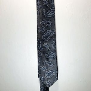Jos. A. Bank Men’s Silk Neck Tie (Silver)